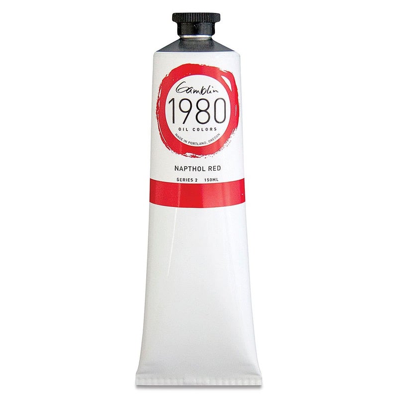 Gamblin 1980 Oil Napthol Red 150Ml
